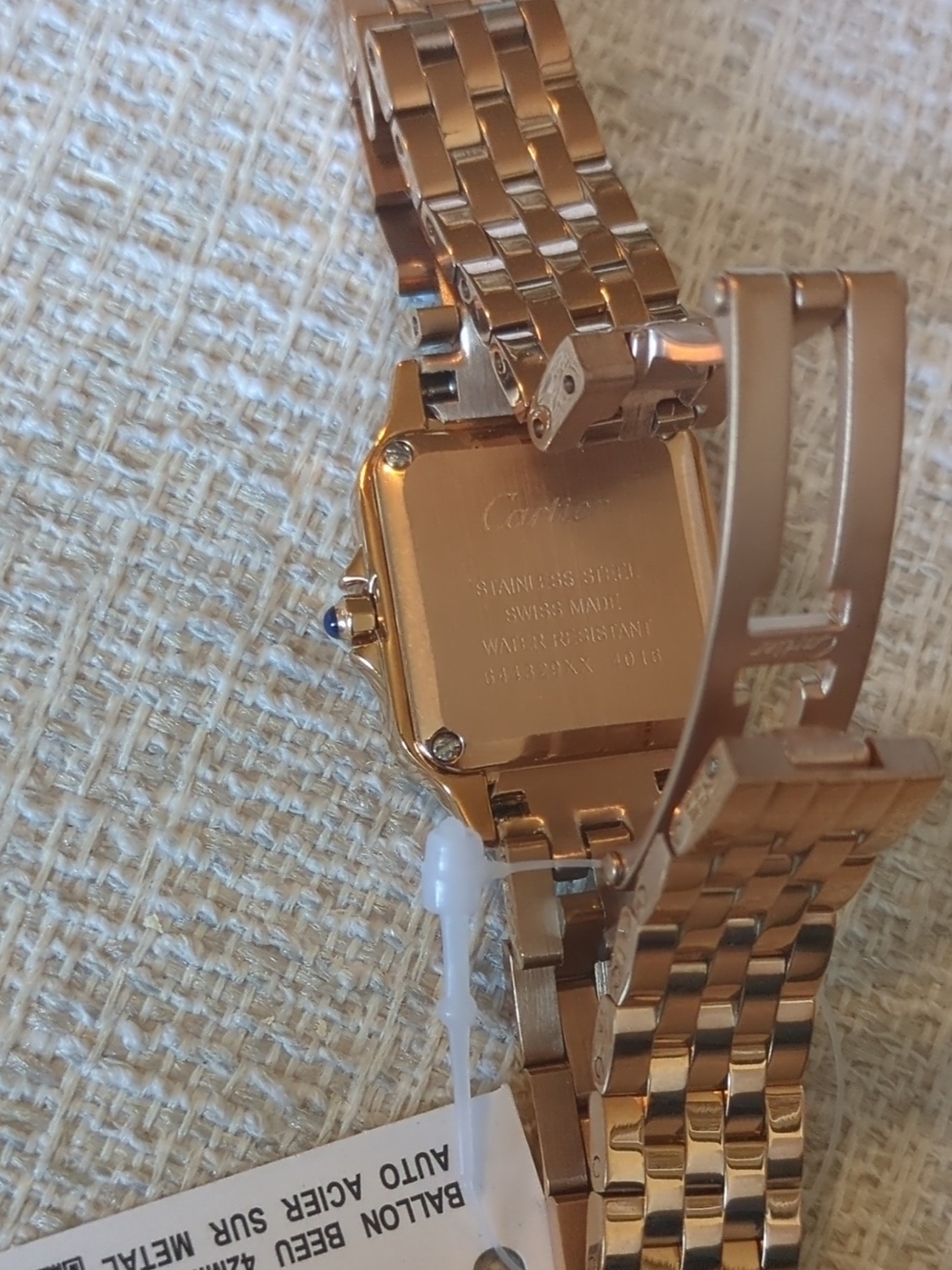 Ladies Elegant Rose Gold Bracelet Watch - Picture 2 of 5